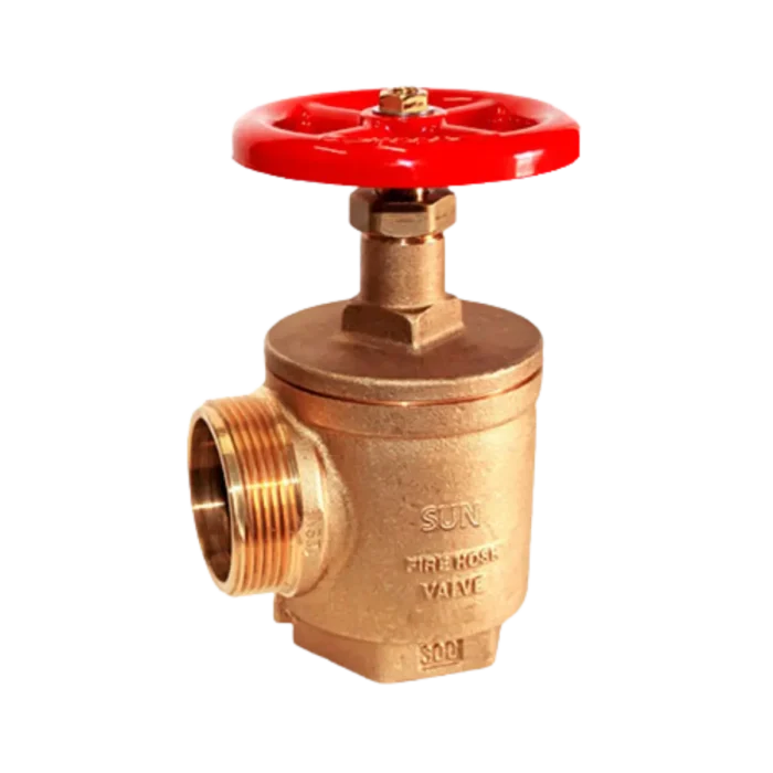 Válvula angular 1 1/2" UL/FM hembra/macho de 300 PSI